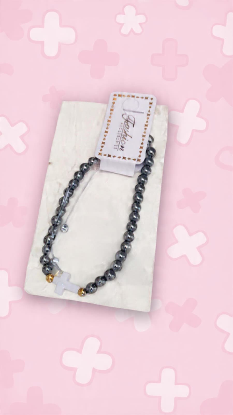 Ojo/ Cross bracelet