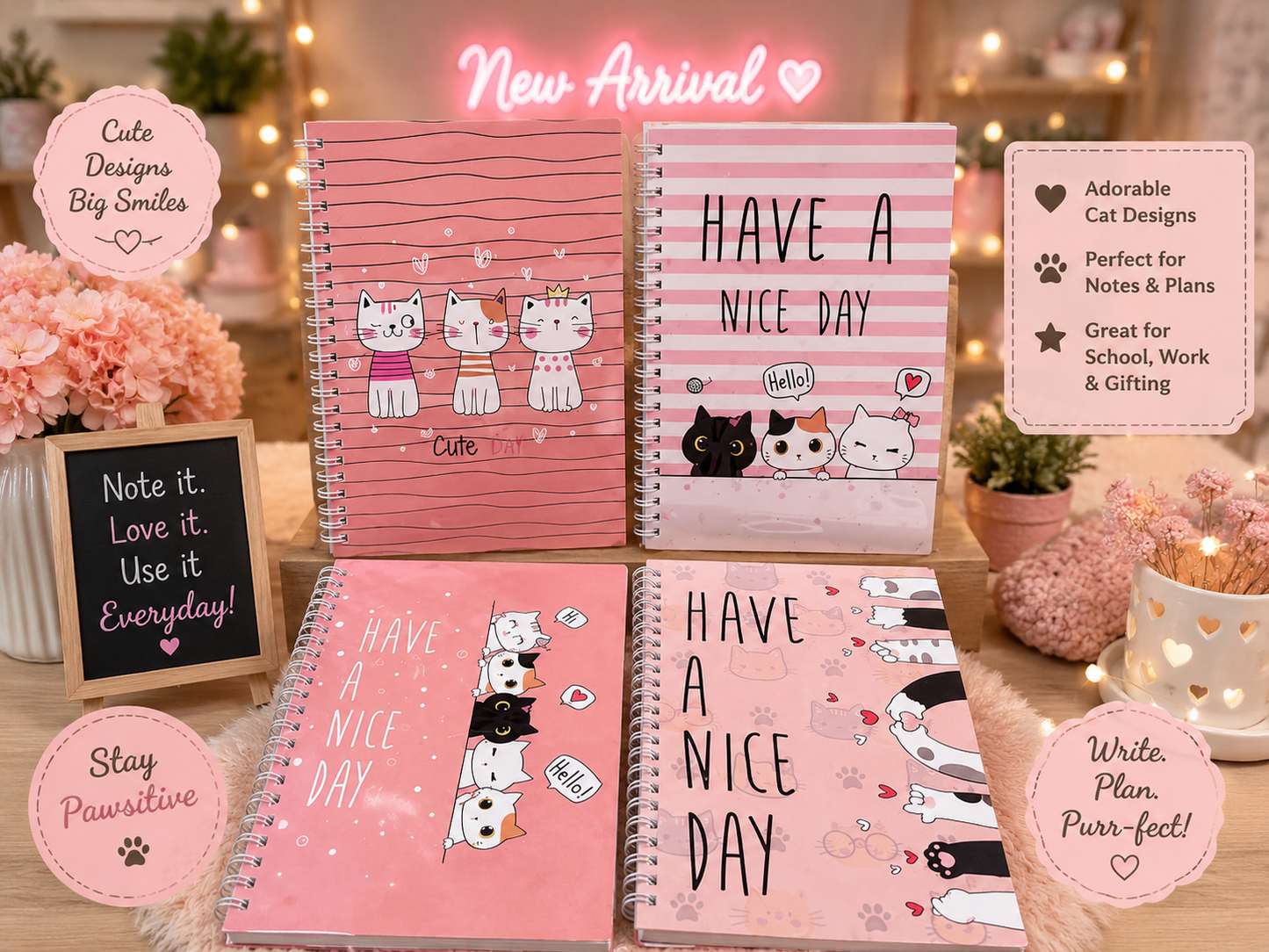 Kitty Notebook
