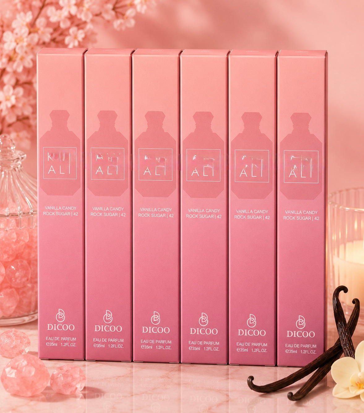 Light Pink Kay Travel Perfume