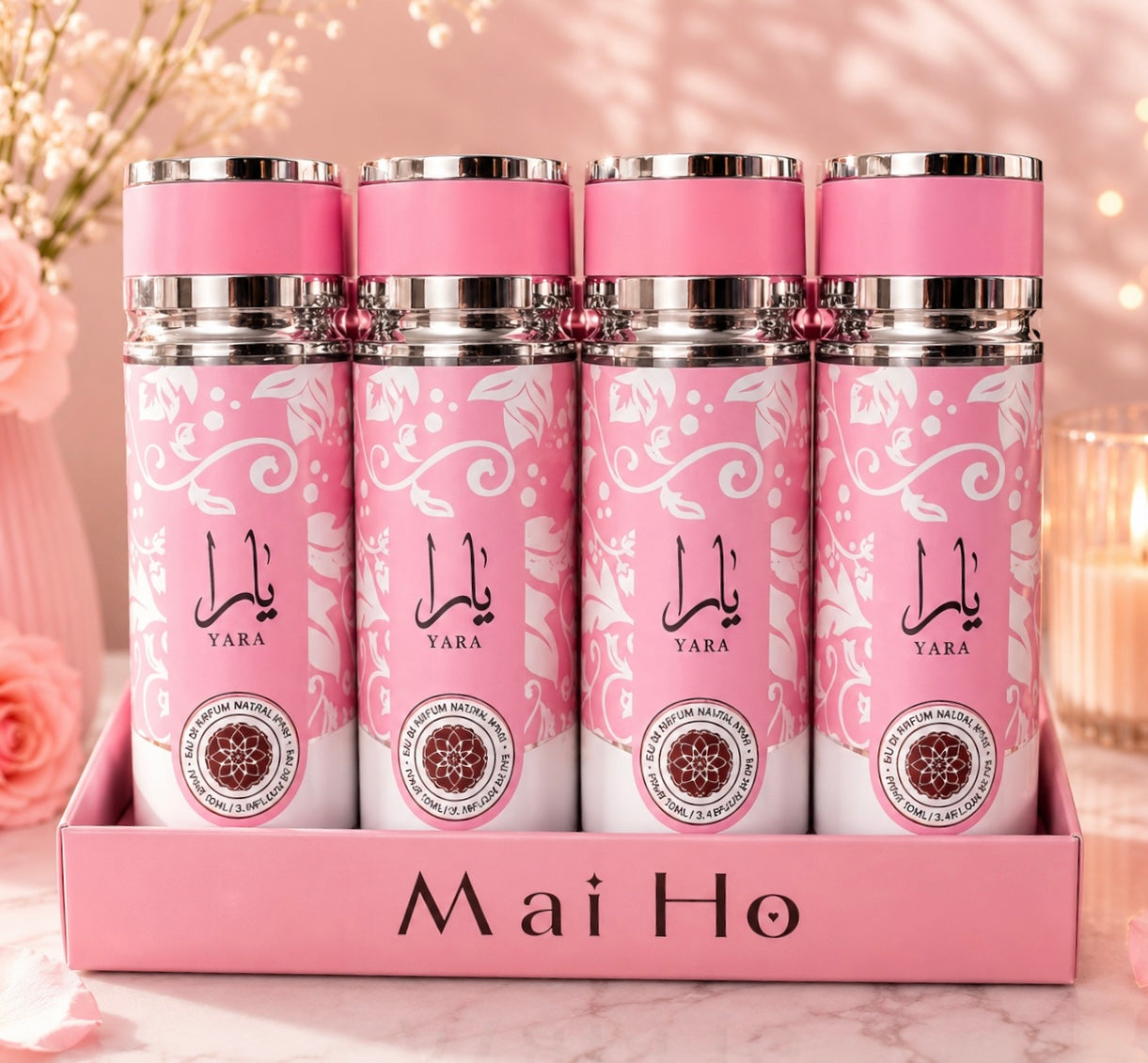 Creamy Vanilla & Floral Fragrance Mist Spray