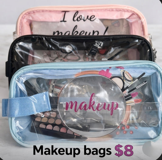 Clear Makeup bag