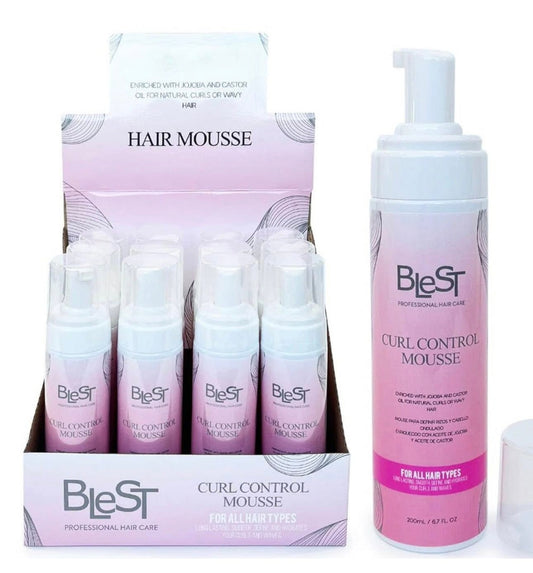 Blest Professional Hair Care Curl Control Mousse