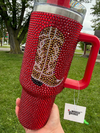 Bling Western Cowgirl Tumbler – 40 oz