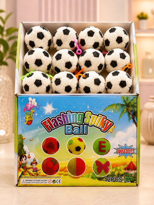 Flashing Spiky Soccer Ball
