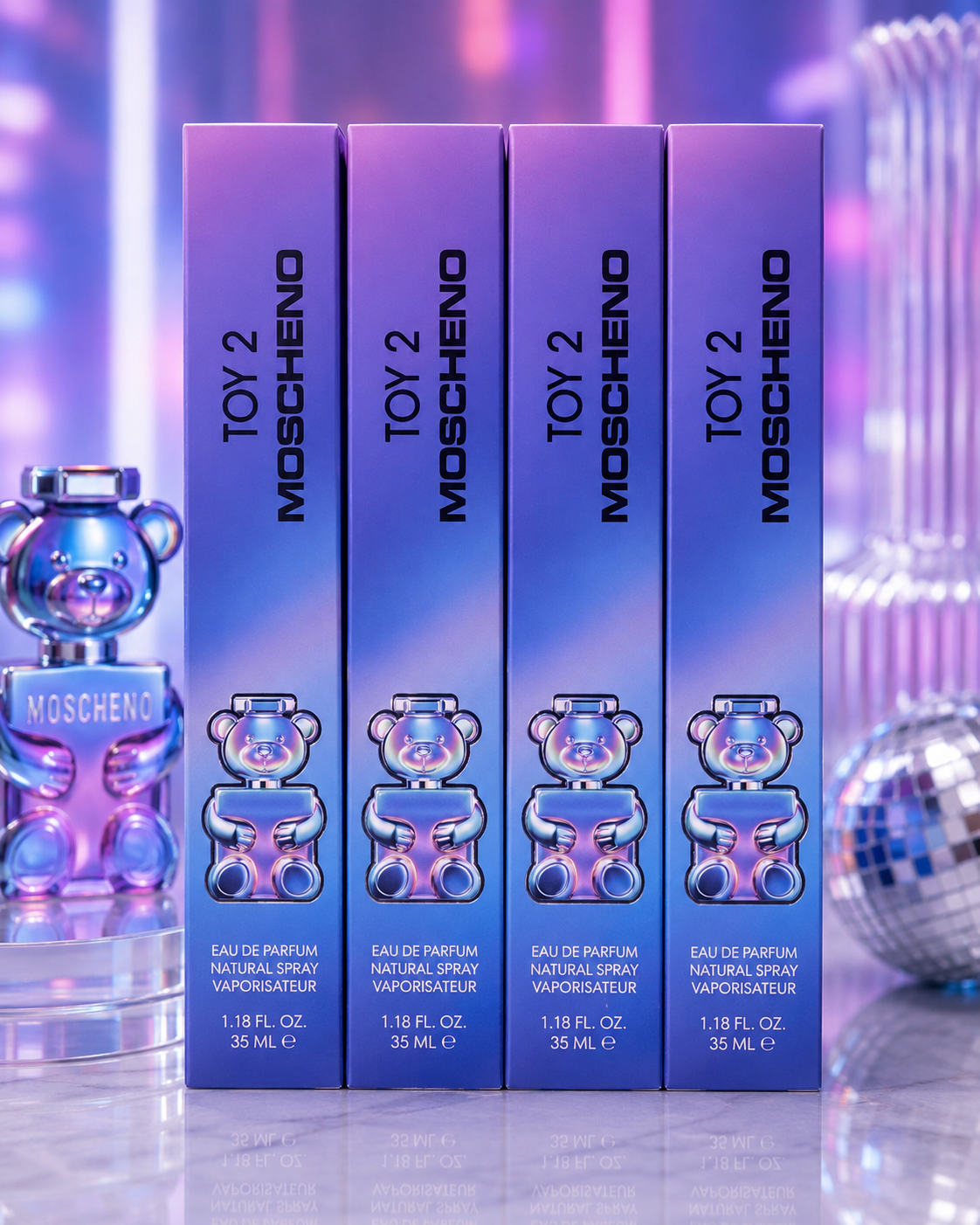 Toy Moscheno Bear Bottle Travel Size Perfume
