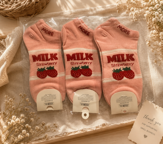 Strawberry socks