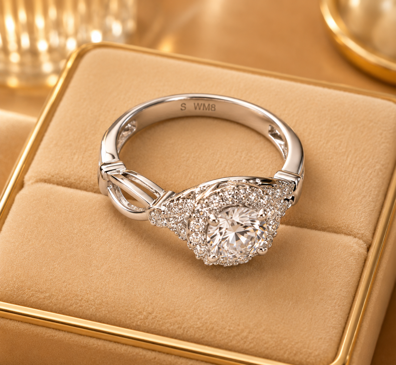 Laminated Gold Ring