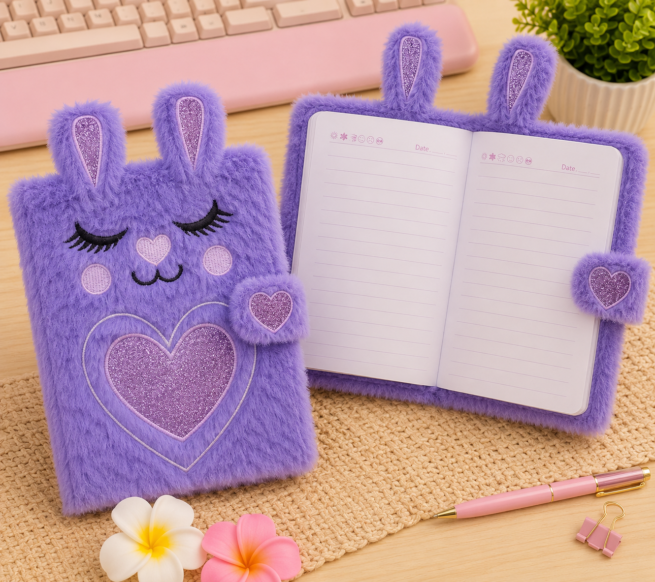 Fluffy Notebook