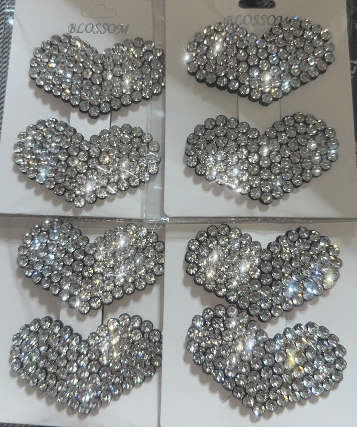 Diamond Hair Clips