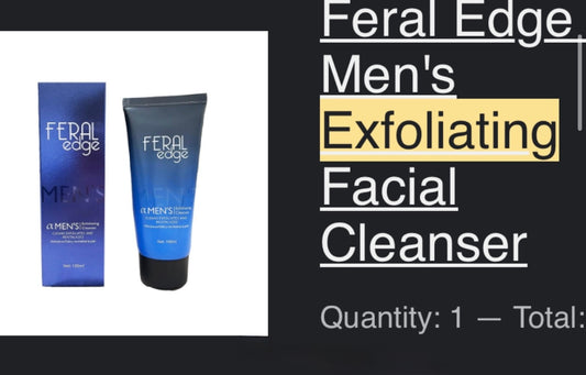 Men’s Exfoliating Facial Cleanser