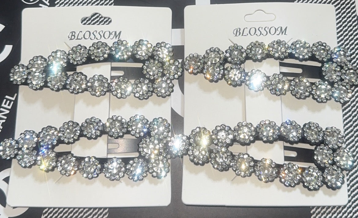 Diamond Hair Clips