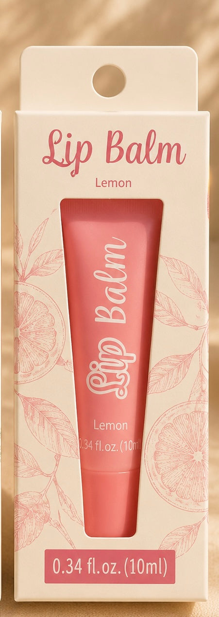 Lemon lip balm