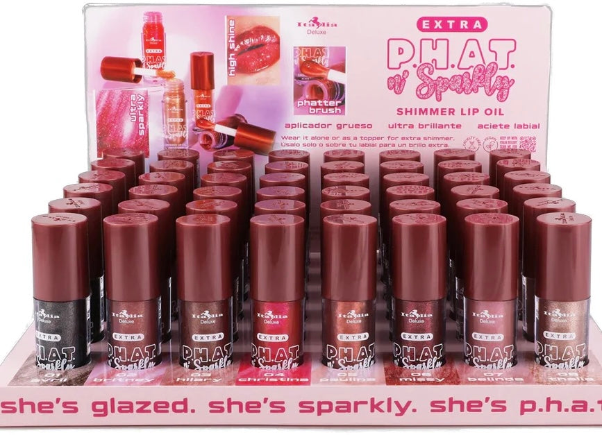 Italia Deluxe - Extra P.H.A.T. n' Sparkly Shimmer Lip Oil