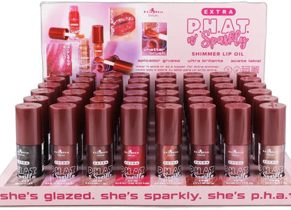 Italia Deluxe - Extra P.H.A.T. n' Sparkly Shimmer Lip Oil