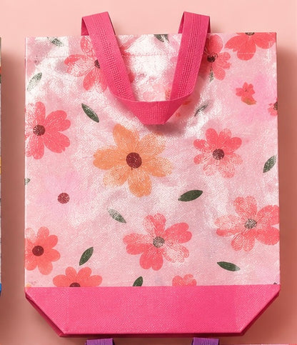 Flowered Reusable bag