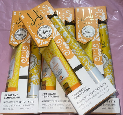 Travel fragrance set