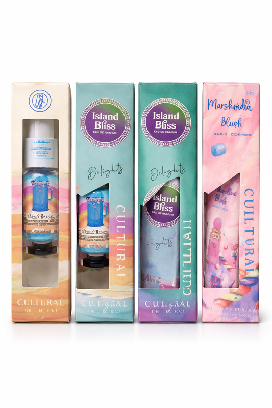 Travel fragrance set