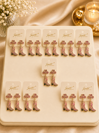 Boot Earrings