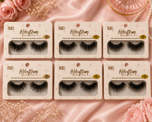 6D Mink False Eyelashes