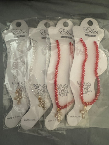 Cross Anklet