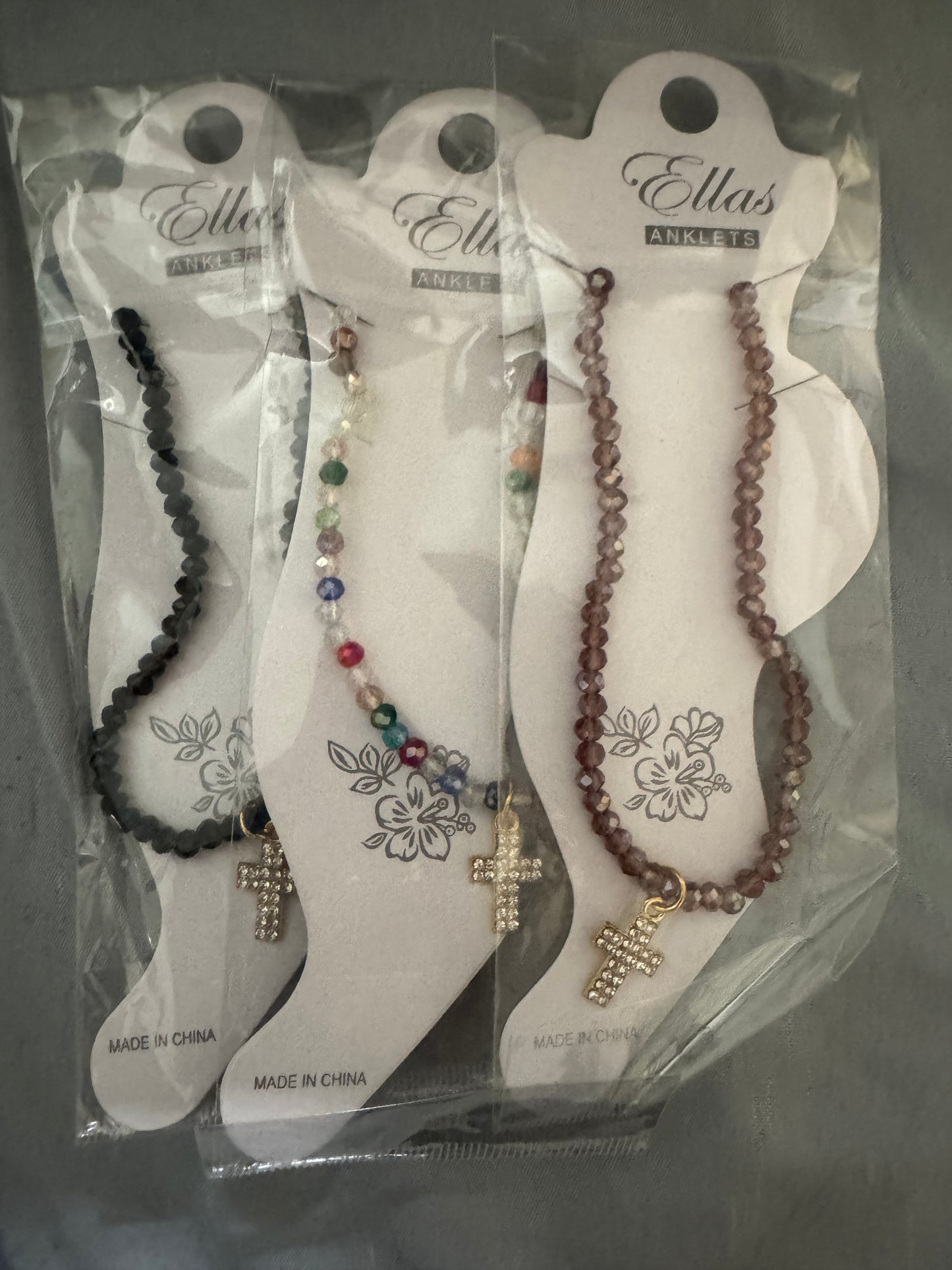 Cross Anklet