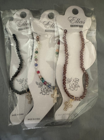 Cross Anklet