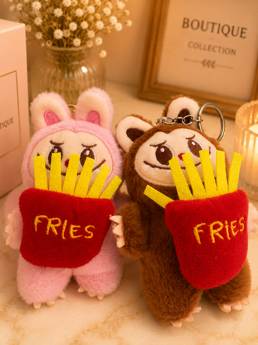 Fuzzy Keychain