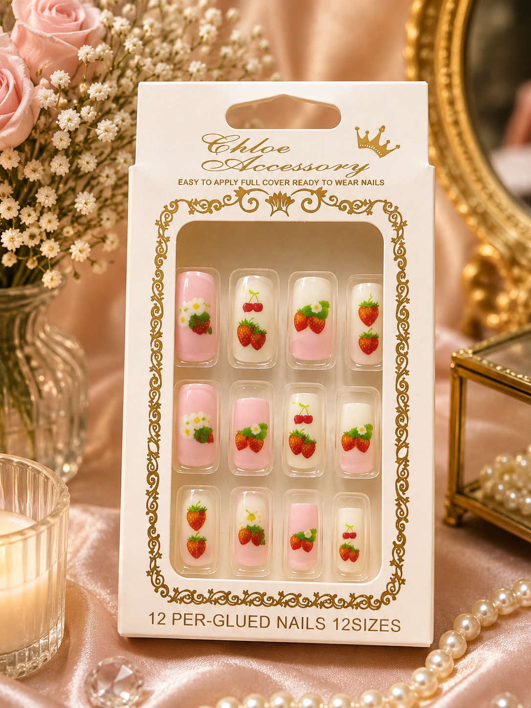 Press on Nails 12 ct