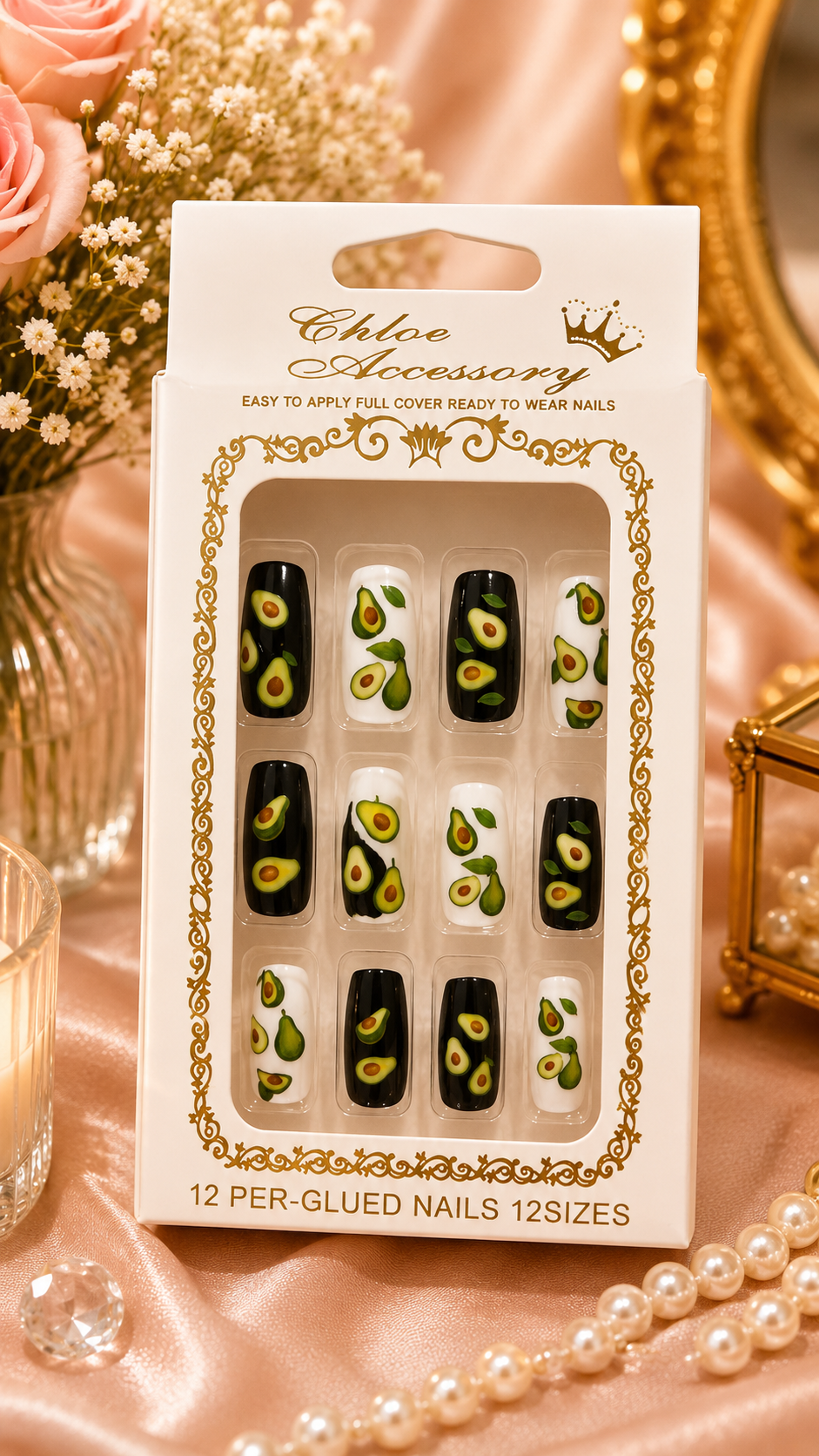 Press on Nails 12 ct