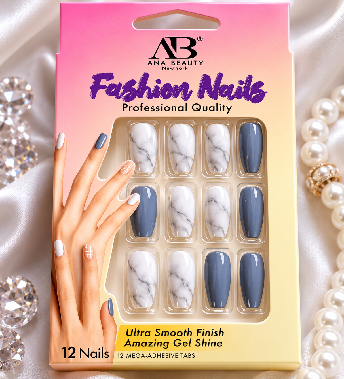 Press on Nails 12 ct