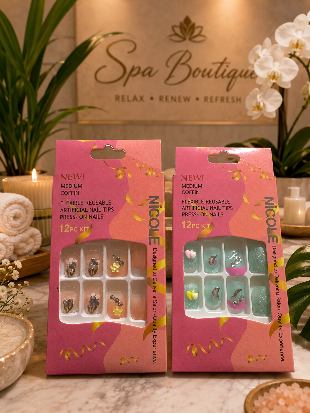 Press on Nails 12 ct