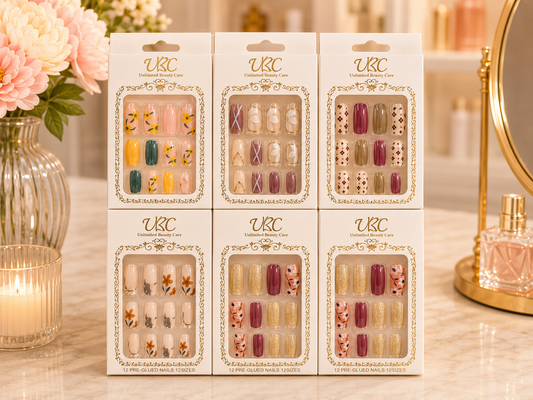UBC Salon Quality Pre-glued Nails Style #3