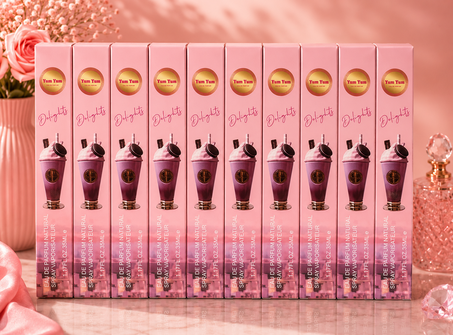 Pink Yum Yum Delights Travel Fragrance