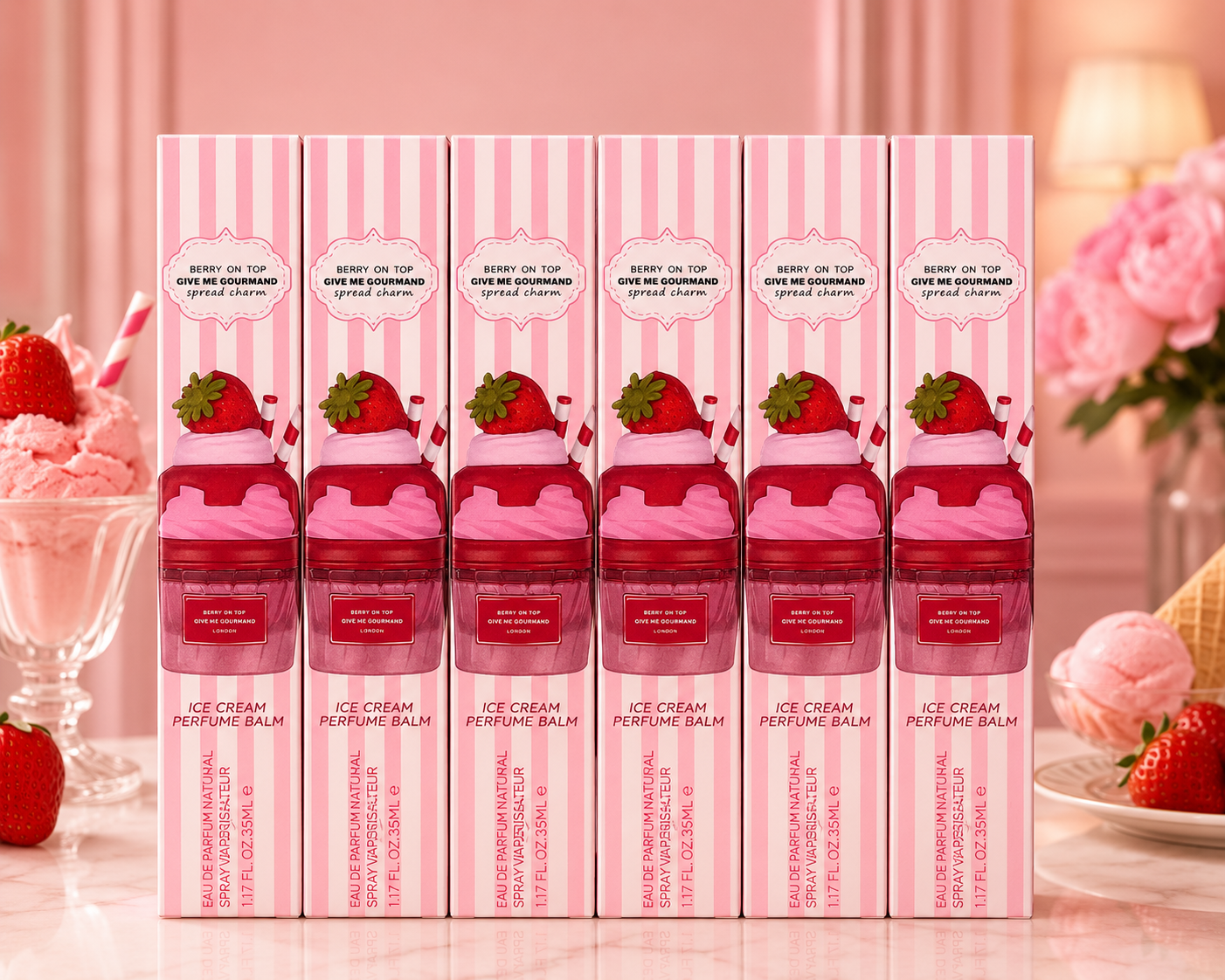 Berry On Top Travel Size Perfume (Pink Strawberry Collection) 🍓💕