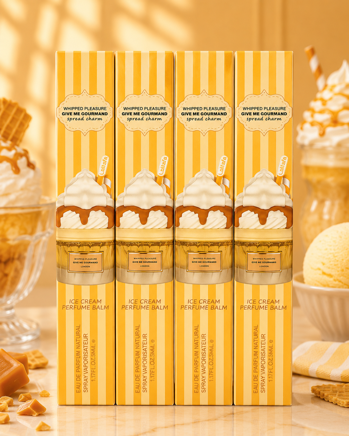 Whipped Pleasure Travel Size Perfume (Yellow Dessert Collection)