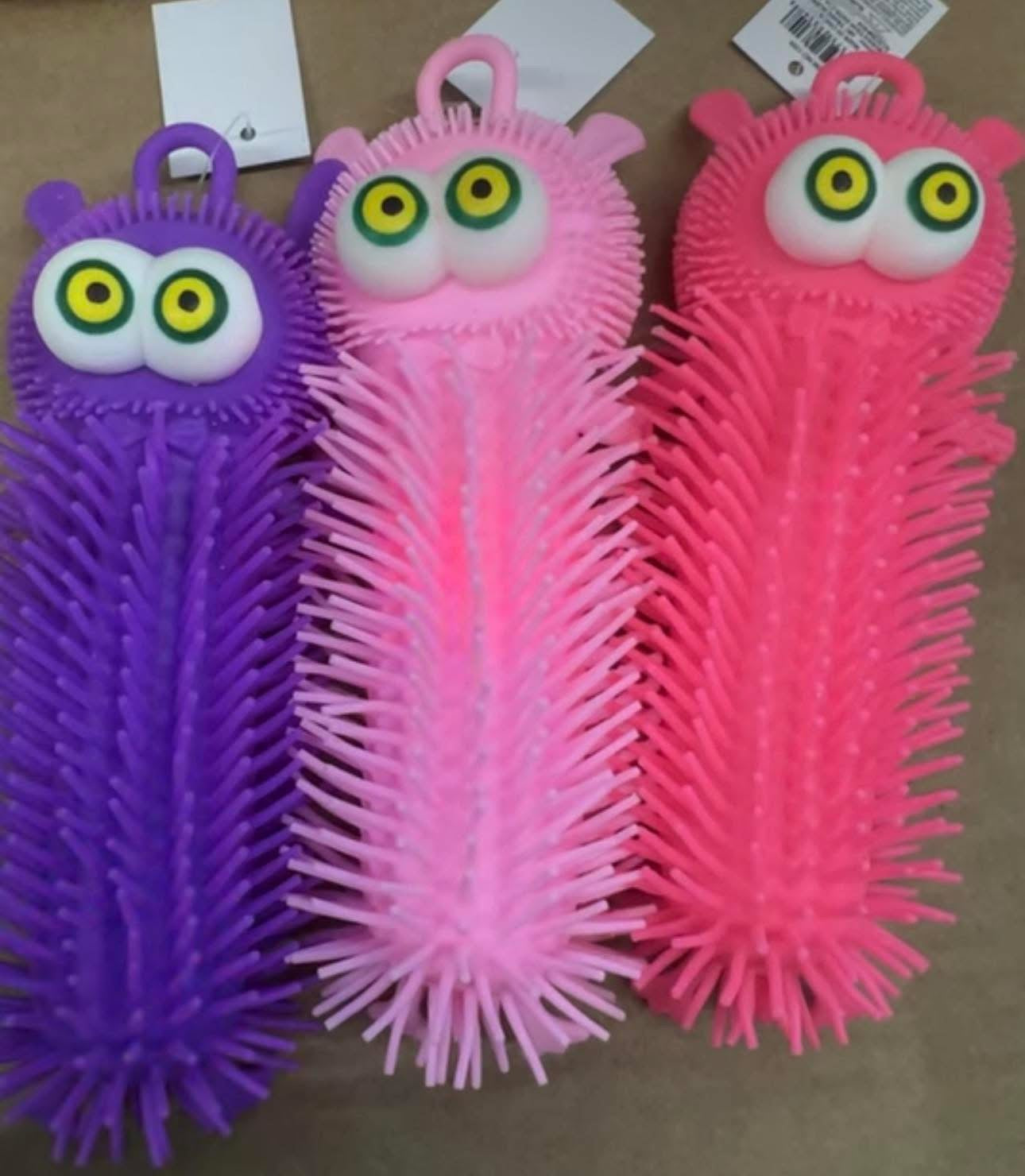 Light-Up Squishy Caterpillar Toy