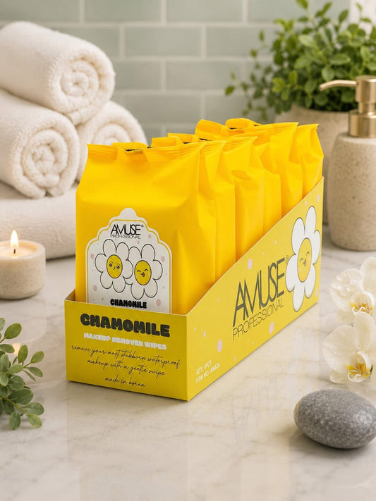 Amuse Professional Chamomile Makeup Remover Wipes – 30 Count