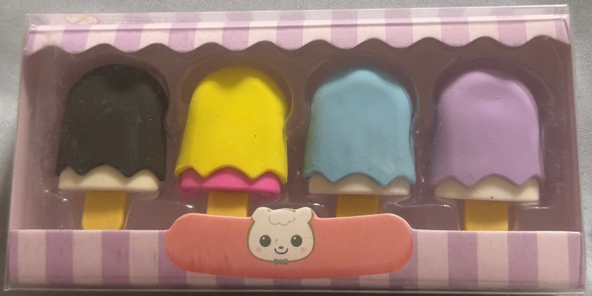 Pack of 4 Eraser Desserts