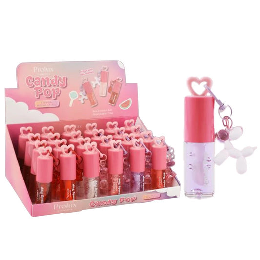 Prolux Candy Pop Scented Lip Gloss with Balloon Animal Charm