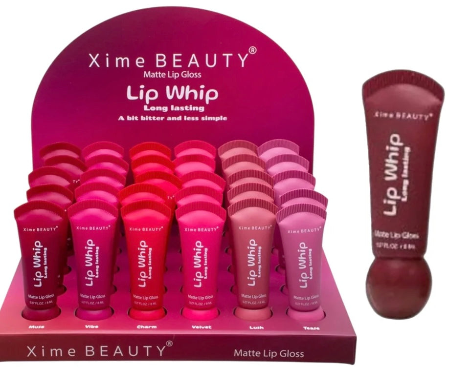 Xime Beauty Lip Whip Matte Lip Gloss