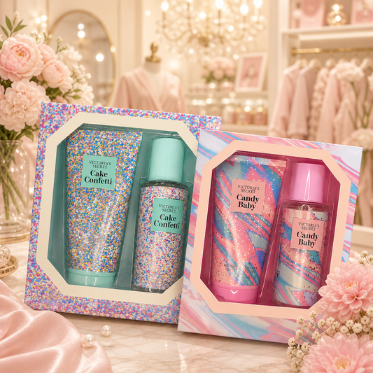 Body Spray & Lotion Fragrance Set