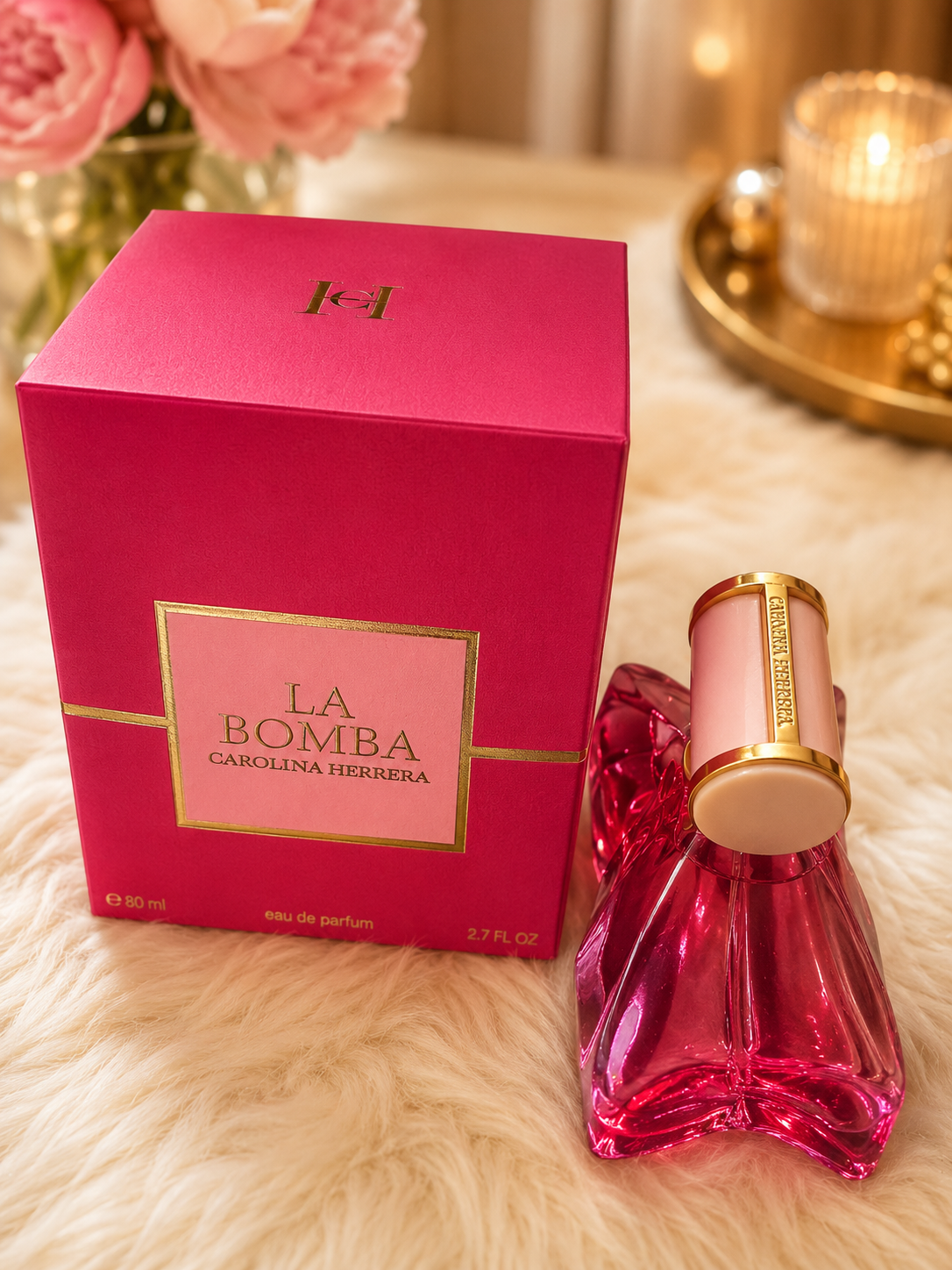 Perfume Pink Bottle