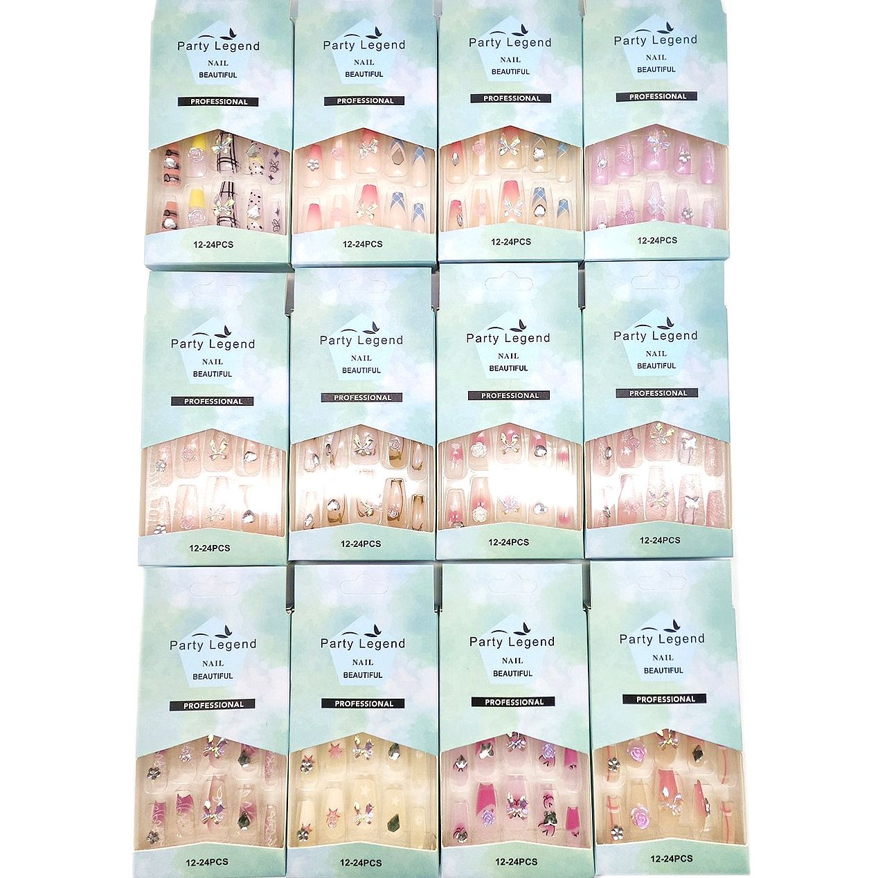 Press on Nails 12 ct