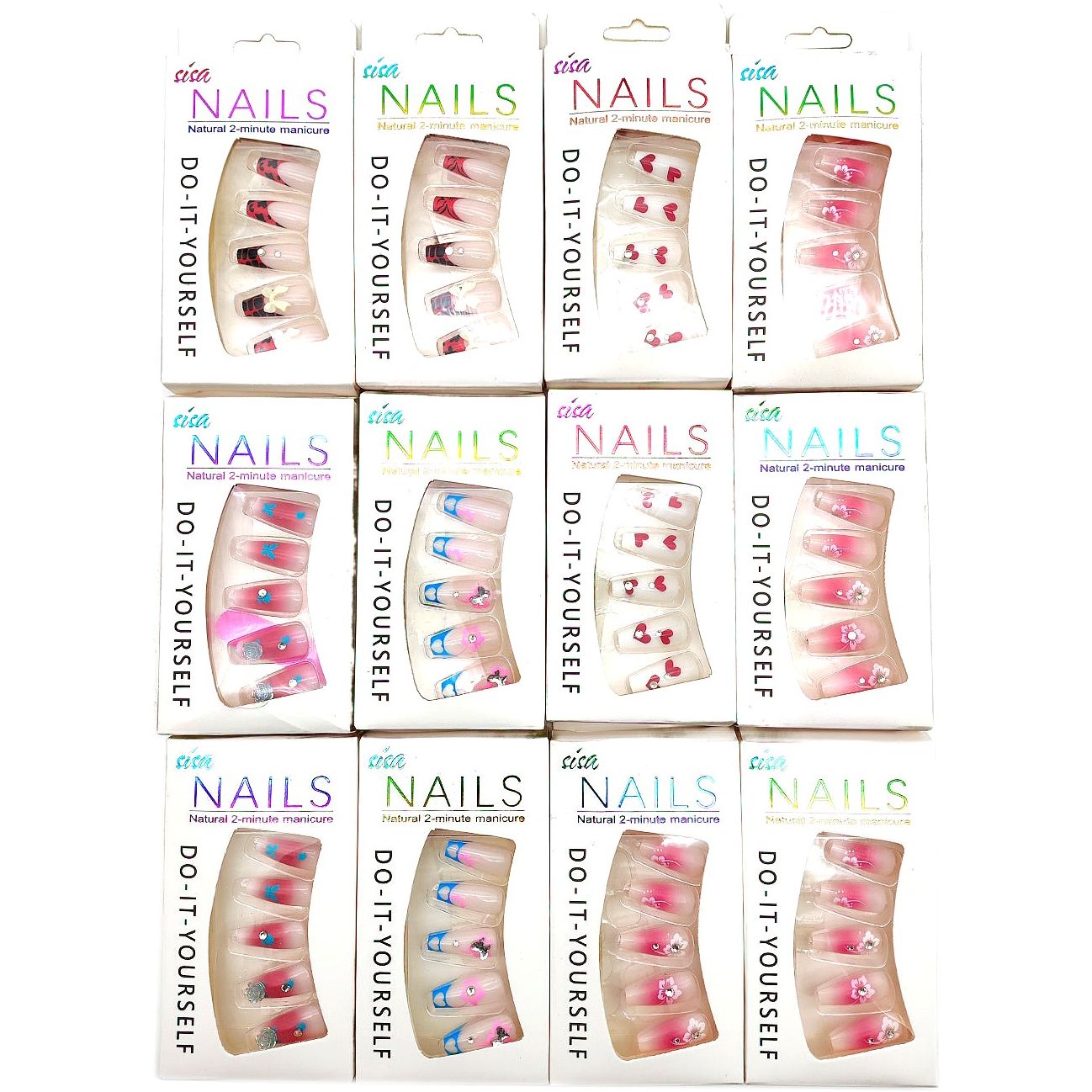 Press on Nails 12 ct