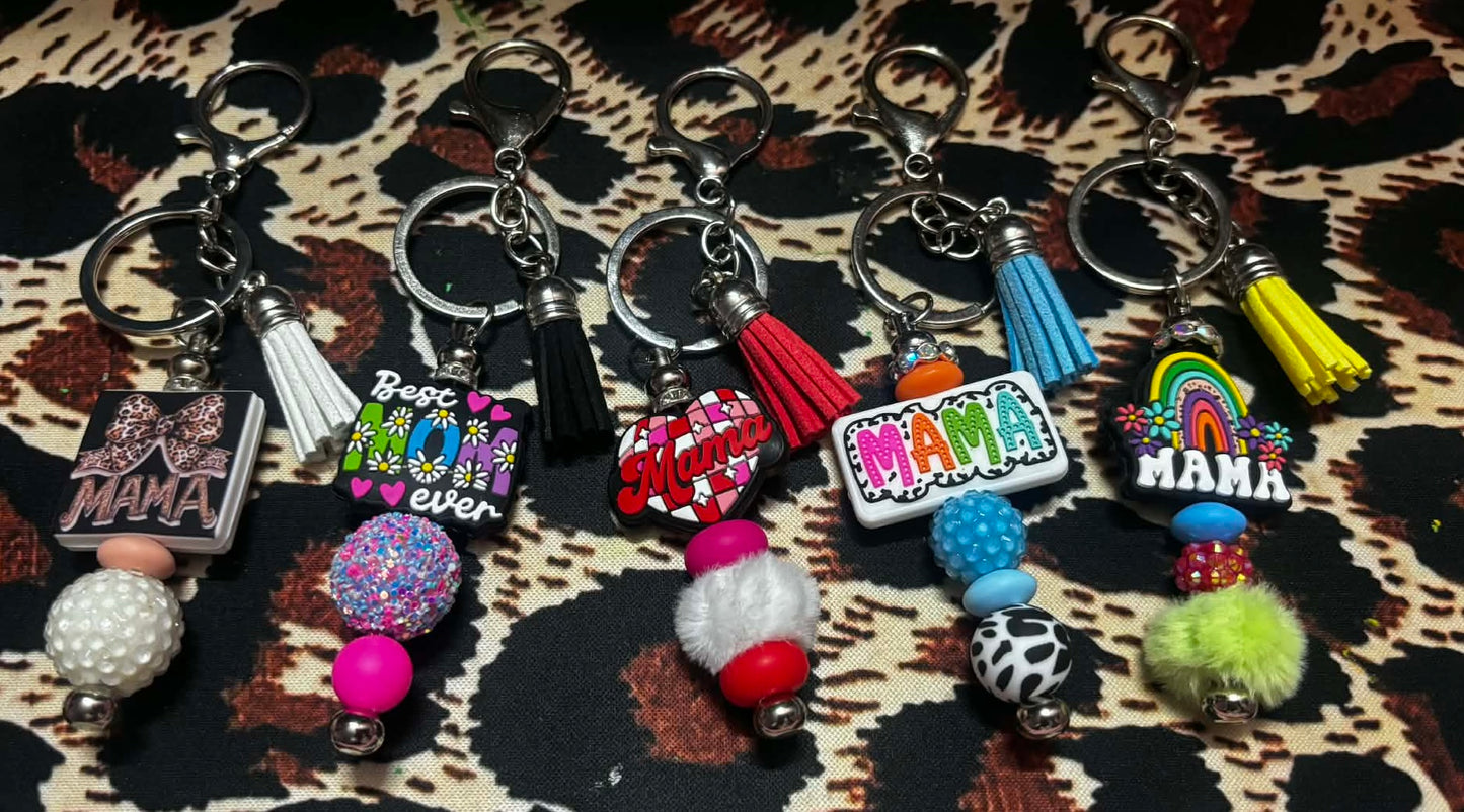 Mama Bling Keychain