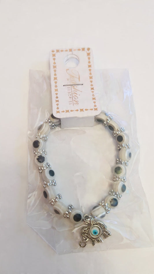 Ojo/ Cross bracelet